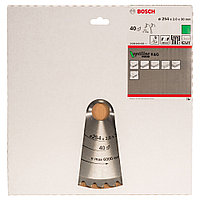 Пильный диск 254х2,0х30 мм Z40 Optiline Wood BOSCH (2608640435)