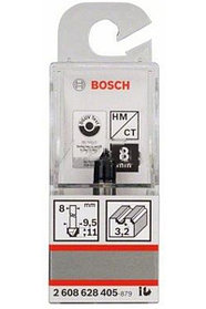 Фреза профильная R3.2 D9.5x11x41 / хв 8 мм BOSCH (2608628405)