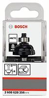 Фреза карнизная R6.3 D28.5x14х54 / хв 8 мм BOSCH (2608628356)