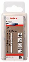Сверло по металлу HSS-Co 4,2x43x75 мм (10 шт) BOSCH (2608585882)
