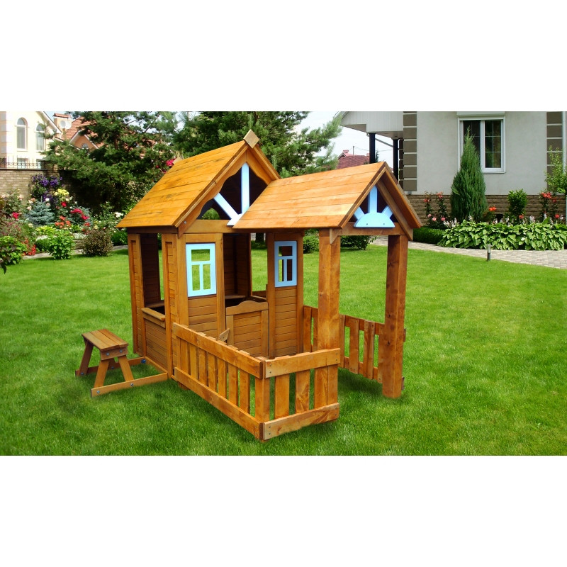 Детский деревянный домик, фото 1
