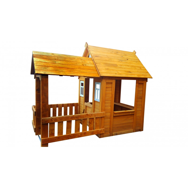 Детский деревянный домик - фото 4 - id-p114616219