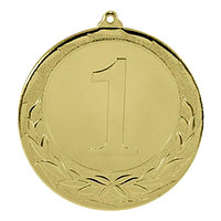 Медаль 1-е место ,  7 см , без ленты