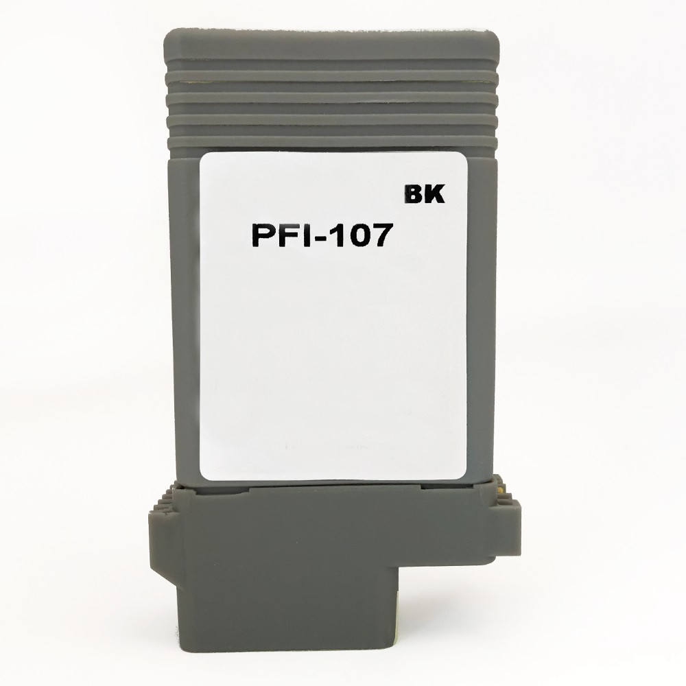 Картридж PFI-107Bk/ 6705B001 (для Canon imagePROGRAF iPF670/ iPF680/ iPF685/ iPF770/ iPF780) NONAME, чёрный