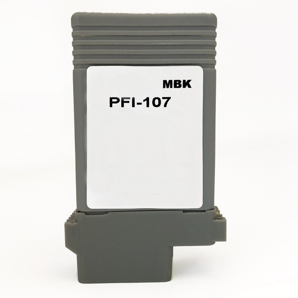 Картридж PFI-107MBk/ 6704B001 (для Canon imagePROGRAF iPF670/ iPF680/ iPF685/ iPF770) NONAME, матовый чёрный