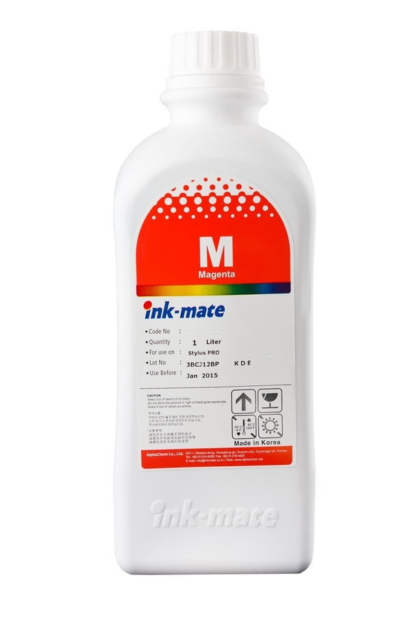 Чернила Epson (Ink-Mate) 1л, EIM 143/ 147P M (пурпурный) пигмент