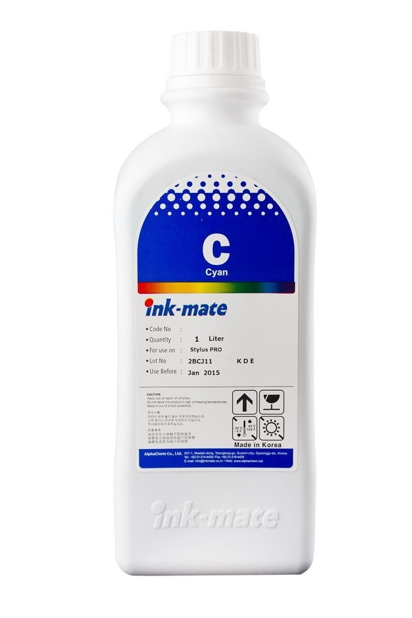 Чернила Epson (Ink-Mate) 1л, EIM 143/ 147P C (голубой) пигмент