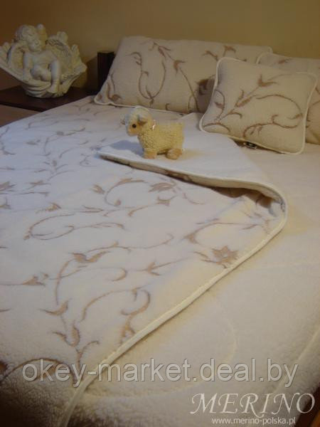 Шерстяное одеяло с открытым ворсом Verona . Размер 160x200cм - фото 3 - id-p6731155