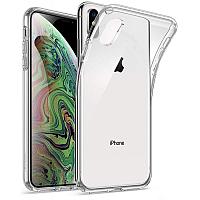 Силиконовый чехол для Apple iPhone Xs Max (прозрачный)