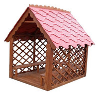 Сетчатый деревянный домик для детей