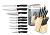Набор кухонных ножей Tefal Comfort с подставкой 10 предметов, фото 2