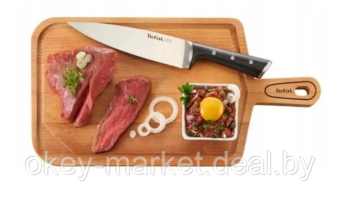 Набор кухонных ножей Tefal Ice Force с подставкой 6 предметов, фото 3