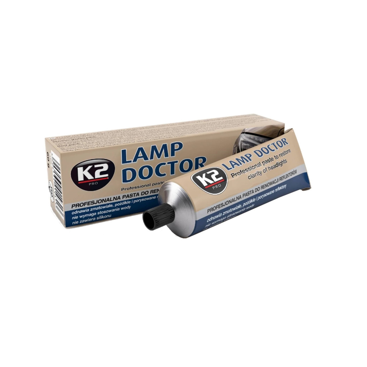 LAMP DOCTOR - Полировальная паста для стекол фар | K2 | 60гр