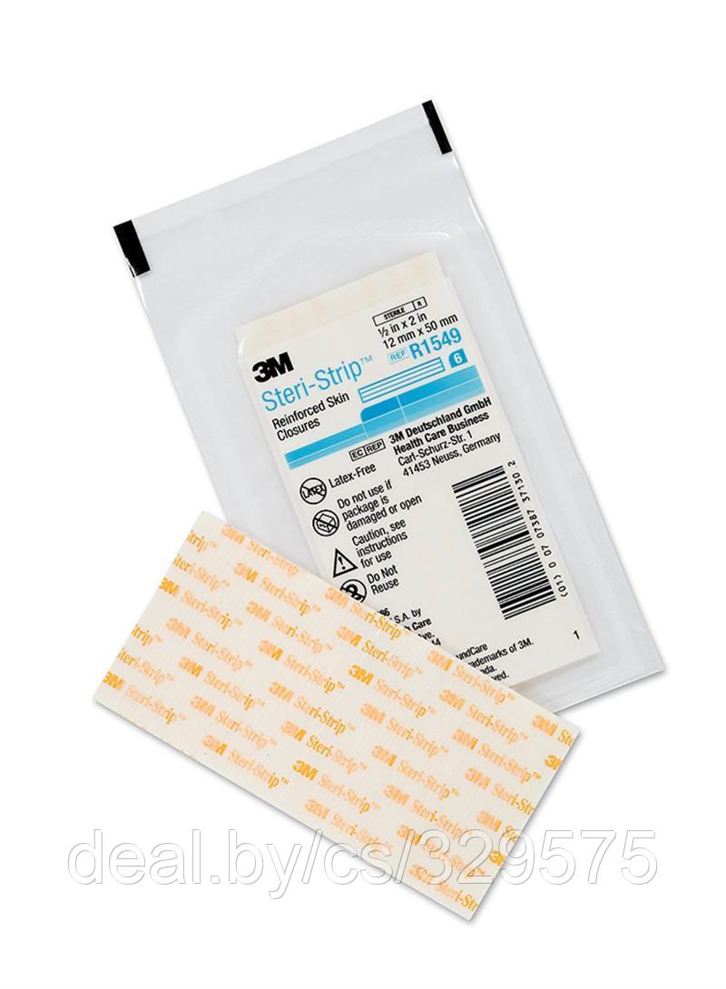 Полоска пластырная усиленная Steri-strip 12 mm x 50 mm (6 полосок)