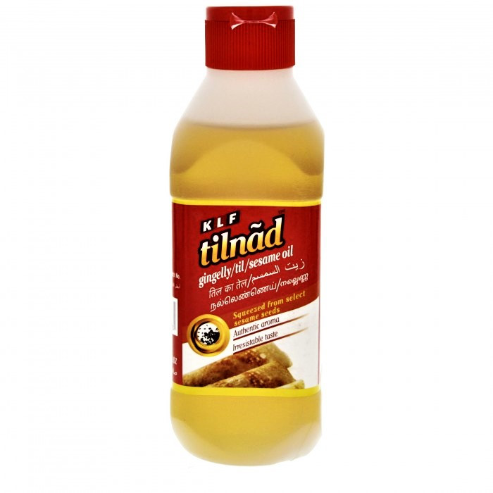 Масло Кунжутное Тилнад (Tilnad Sesame Oil, KLF Nirmal), 500мл - холодного отжима - фото 1 - id-p114673791