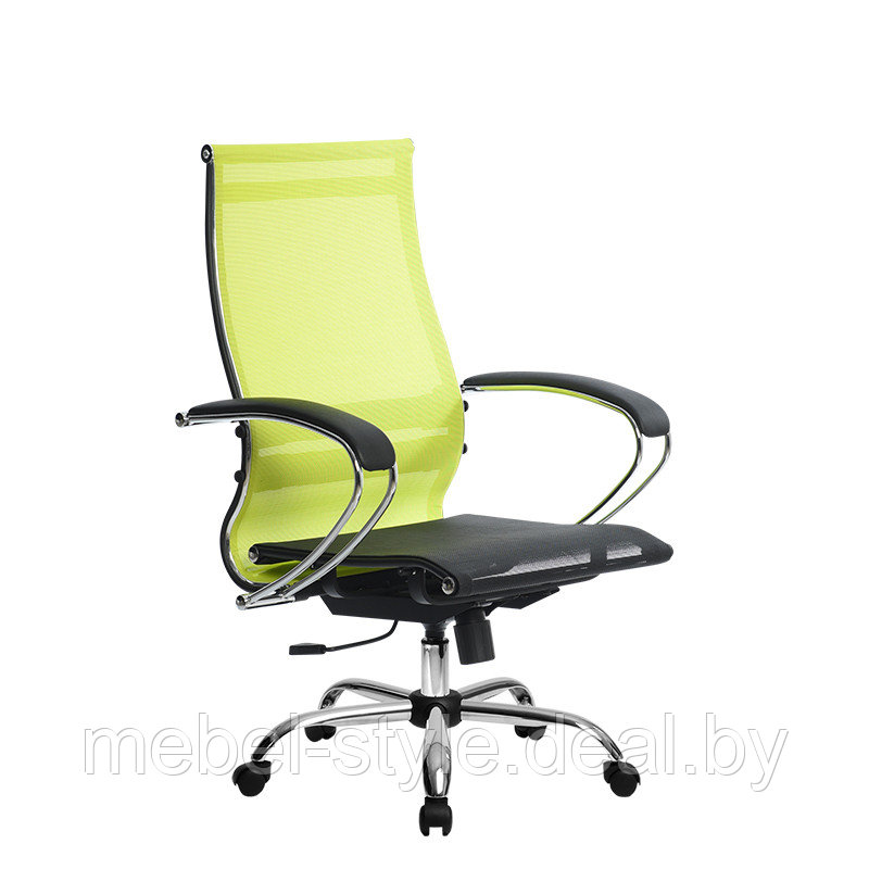 Кресла серии S METTA BK комплект 9 , стул Метта -9 CH сетка черная, - фото 9 - id-p114677731