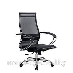 Кресла серии S METTA  BK  комплект 9 , стул Метта -9 CH сетка черная,