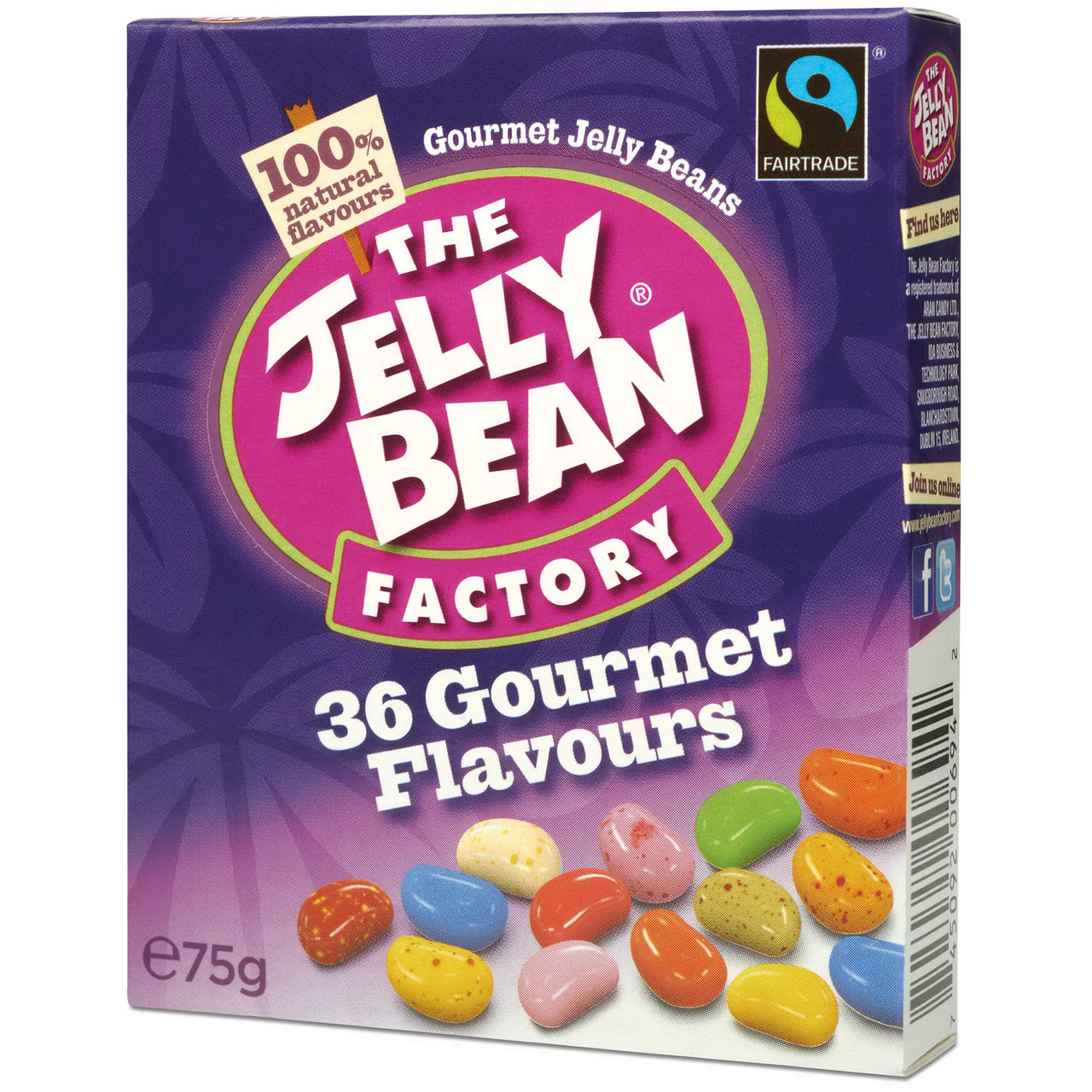 Драже жевательное The Jelly Bean factory mix, 75 гр. (Ирландия)