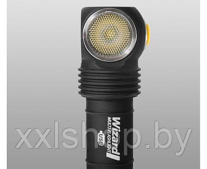 Налобный фонарь Armytek Wizard v3 Magnet USB на теплом диоде XP-L., фото 2