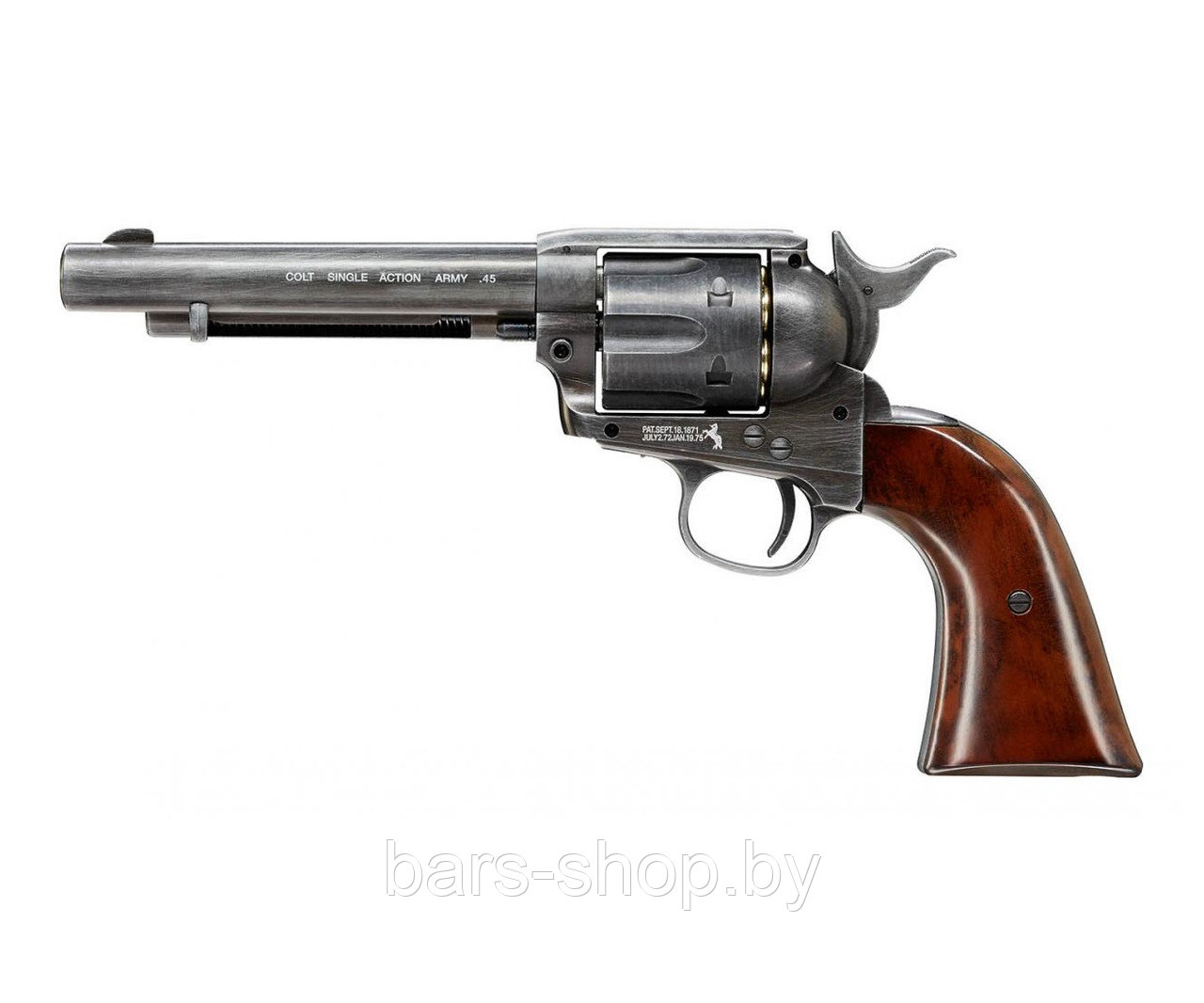 Пневматический пистолет Umarex Colt SAA .45-5,5 antik finish пулевой 4,5 мм