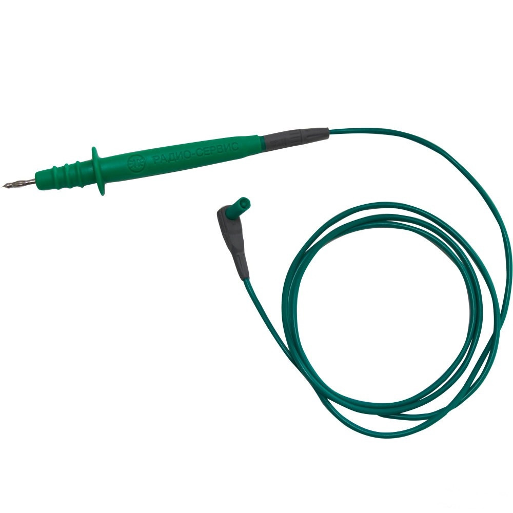 Кабель измерительный зеленый 1,5м для вольтамперфазометра РС-30