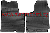 Коврики резиновые для Renault Trafic / Opel Vivaro / Nissan Primastar (2001-2014) 1-й ряд / (Frogum)