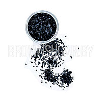 Блёстки цвет Чёрный GLT 28.3 Sweety Kit (Россия, 4 гр, фракция 3-5 мм)