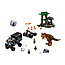 Конструктор Bela 10926 Dinosaur World Побег в гиросфере от карнотавра (аналог LEGO 75929) 593 детали, фото 4