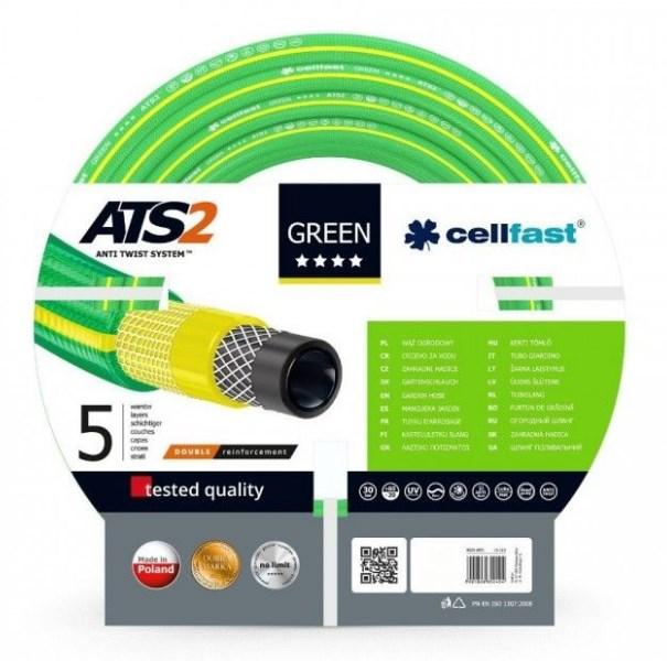 Шланг поливочный Cellfast Green ATS 5/8" 50 м - фото 1 - id-p107670672