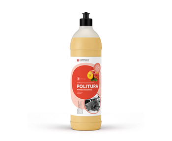 Politura - Матовая полироль-очиститель для пластиковых, виниловых и кожаных изделий | Complex | Апельсин, 1л