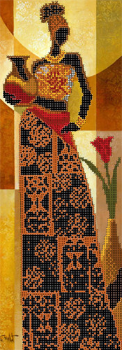 Схемы для вышивания бисером "Африканский стиль 3". - фото 1 - id-p6764808