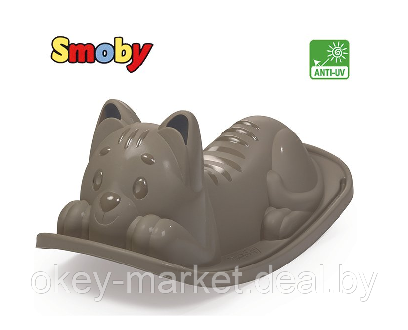 Качалка Smoby Серый кот 830105 - фото 2 - id-p114771861