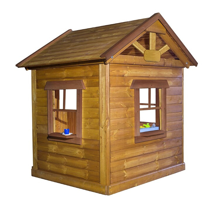 Детский деревянный домик - фото 2 - id-p114785720