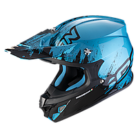 Шлем Scorpion VX-21 AIR MUDIRT Черно-синий, XL