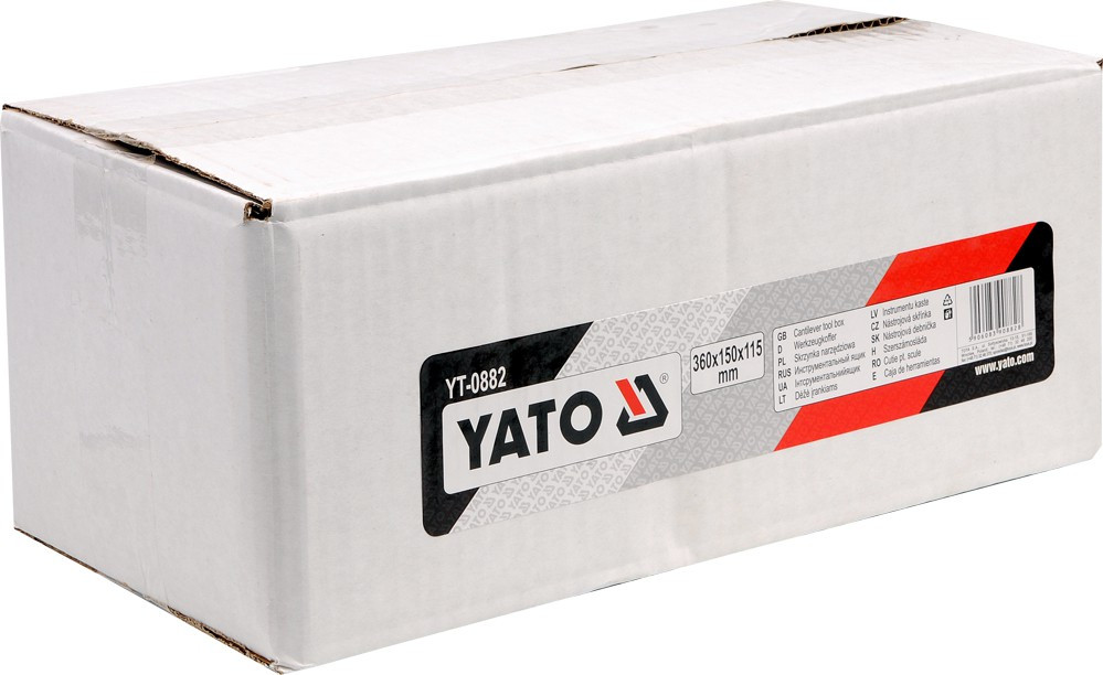Ящик для инструмента 360х150х115мм, YATO - фото 2 - id-p114824814