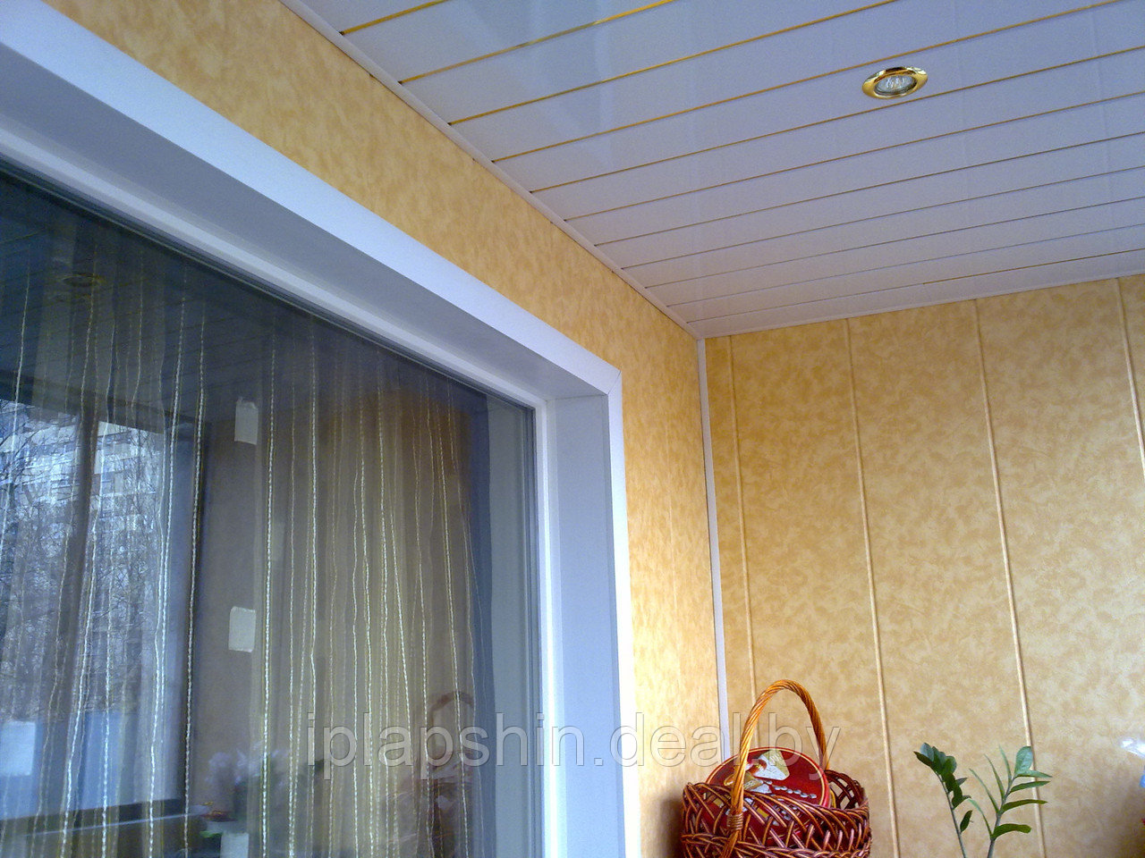 Отделка балкона ламинированными панелями - фото 2 - id-p114830051