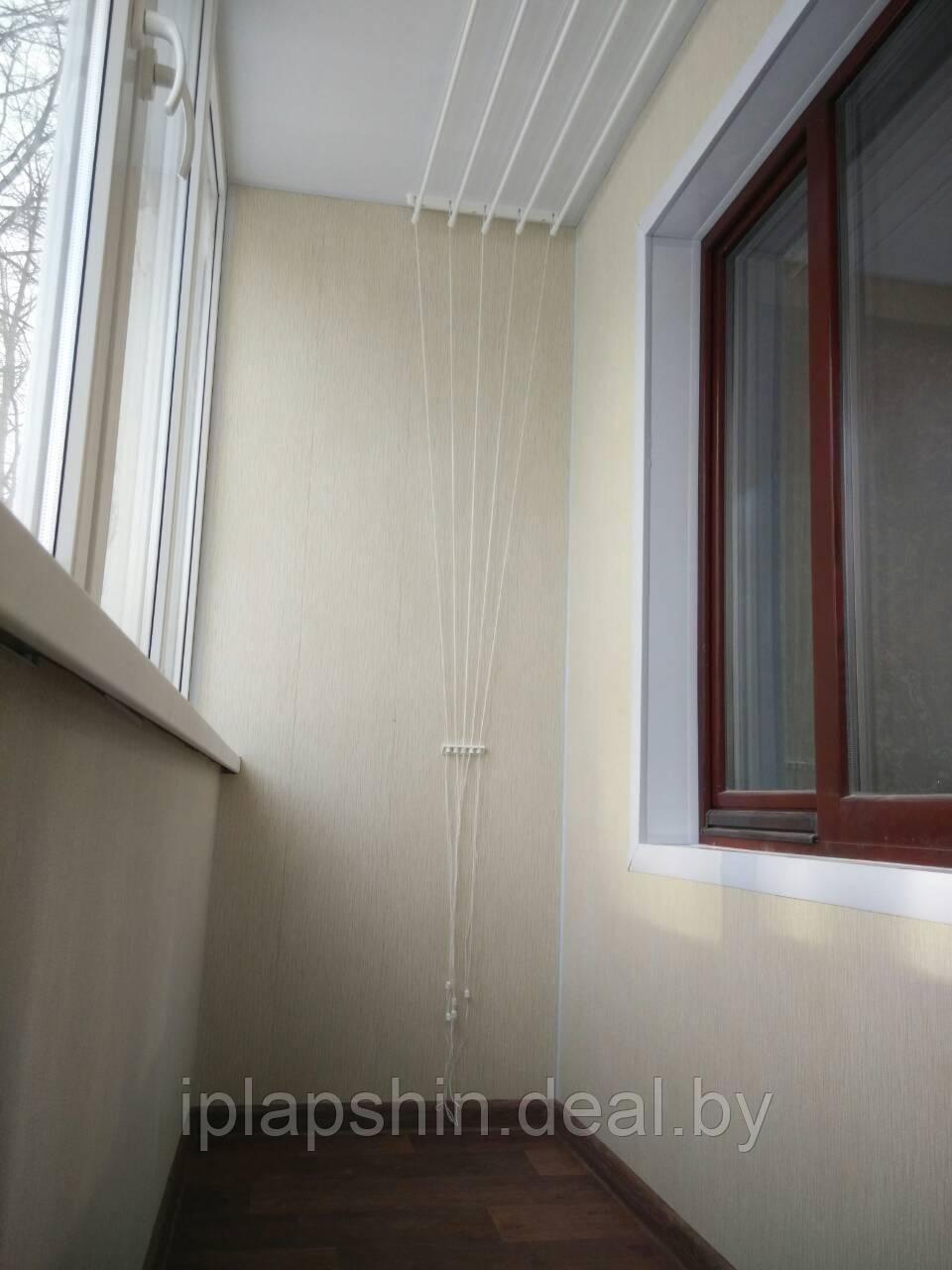 Отделка балкона ламинированными панелями - фото 1 - id-p114830051