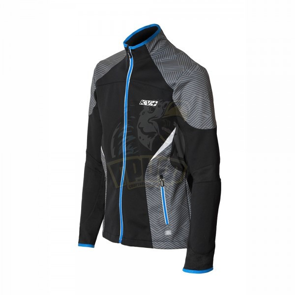 Куртка лыжная разминочная KV+ Lahti (чёрный) (арт. 9V116.1)