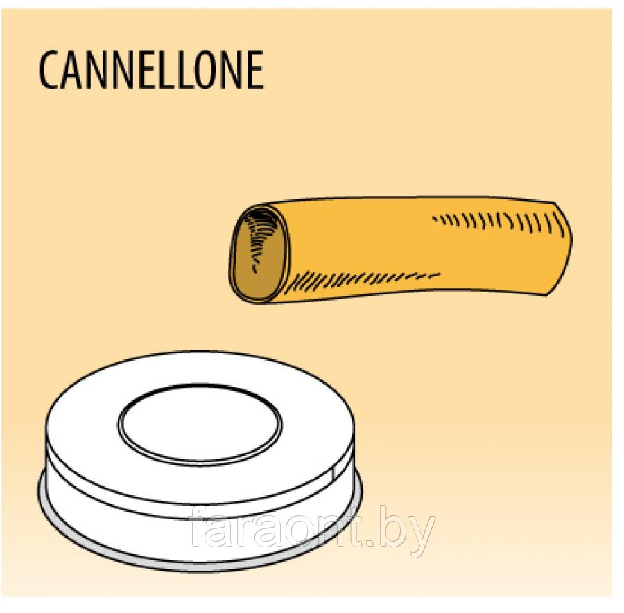 Насадка FIMAR для MPF 2,5/4 CANNELLONE PER RIPIENO паста 25 мм