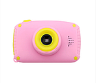 NEW design! Детский фотоаппарат Zup Childrens Fun Camera со встроенной памятью и играми РОЗОВЫЙ, фото 7