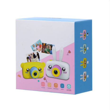 NEW design! Детский фотоаппарат Zup Childrens Fun Camera со встроенной памятью и играми РОЗОВЫЙ - фото 8 - id-p114883814