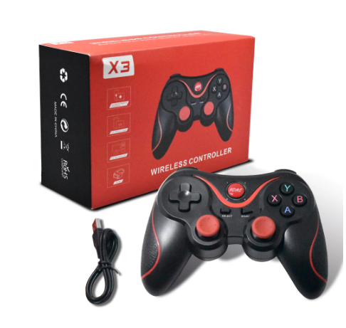 Беспроводной геймпад джойстик для телефона X3 Wireless Controller (iOS Android Tablet Windows PC TV Box) подкл - фото 1 - id-p114884214