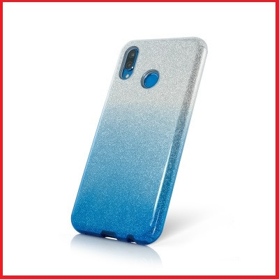 Чехол-накладка для Huawei P Smart 2019 (силикон+пластик) Shine Gradient Blue