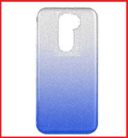 Чехол-накладка для Xiaomi Redmi 8 Pro (силикон+пластик) Shine Gradient Blue, фото 1