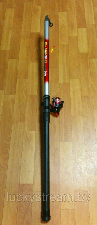 Удилище телескопическое поплавочное с кольцами Royal Fish Pole ROD 600 оснащенное