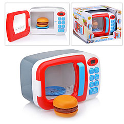 Детская микроволновка KITCHEN с таймером + гамбургер, светозвуковые эффекты, арт.3300
