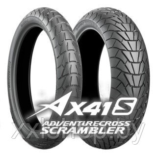 Моторезина Bridgestone Battlax Adventurecross Scrambler AX41S 100/90-18 56H TL Front - фото 1 - id-p114884848