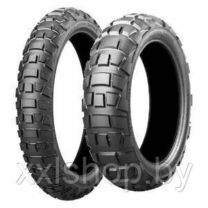 Моторезина Bridgestone Battlax AdventureCross AX41 120/70B19 60Q TL Front, фото 2