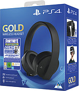 Беспроводная гарнитура Gold V2 для PS4 (Gold Wireless Headset: CUHYA-0080) + Ваучер «Fortnite»