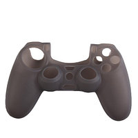 Силиконовый чехол для геймпада DUALSHOCK 4 прозрачно-серый